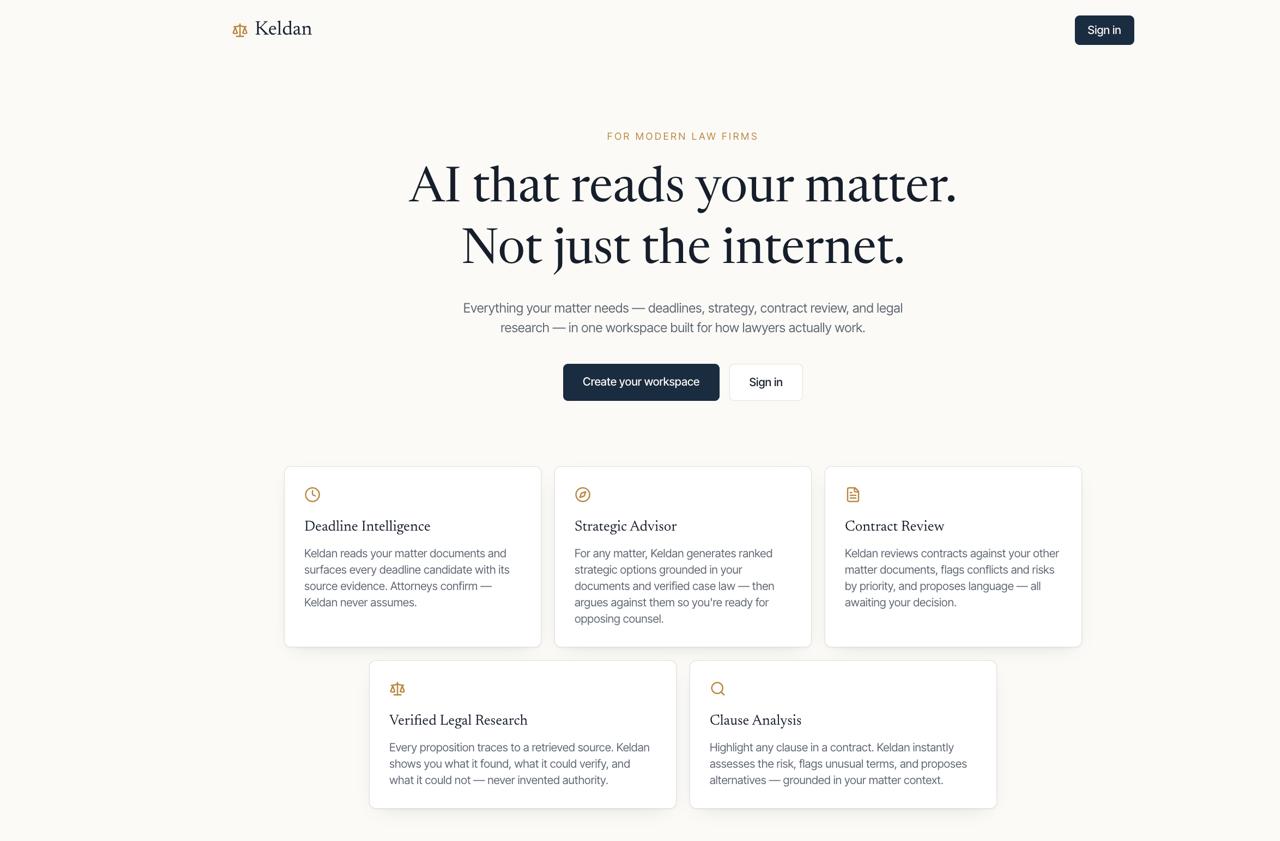 Keldan product screenshot